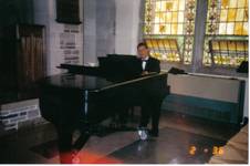 Troy in the Augustana College Chapel in Rock Island, IL